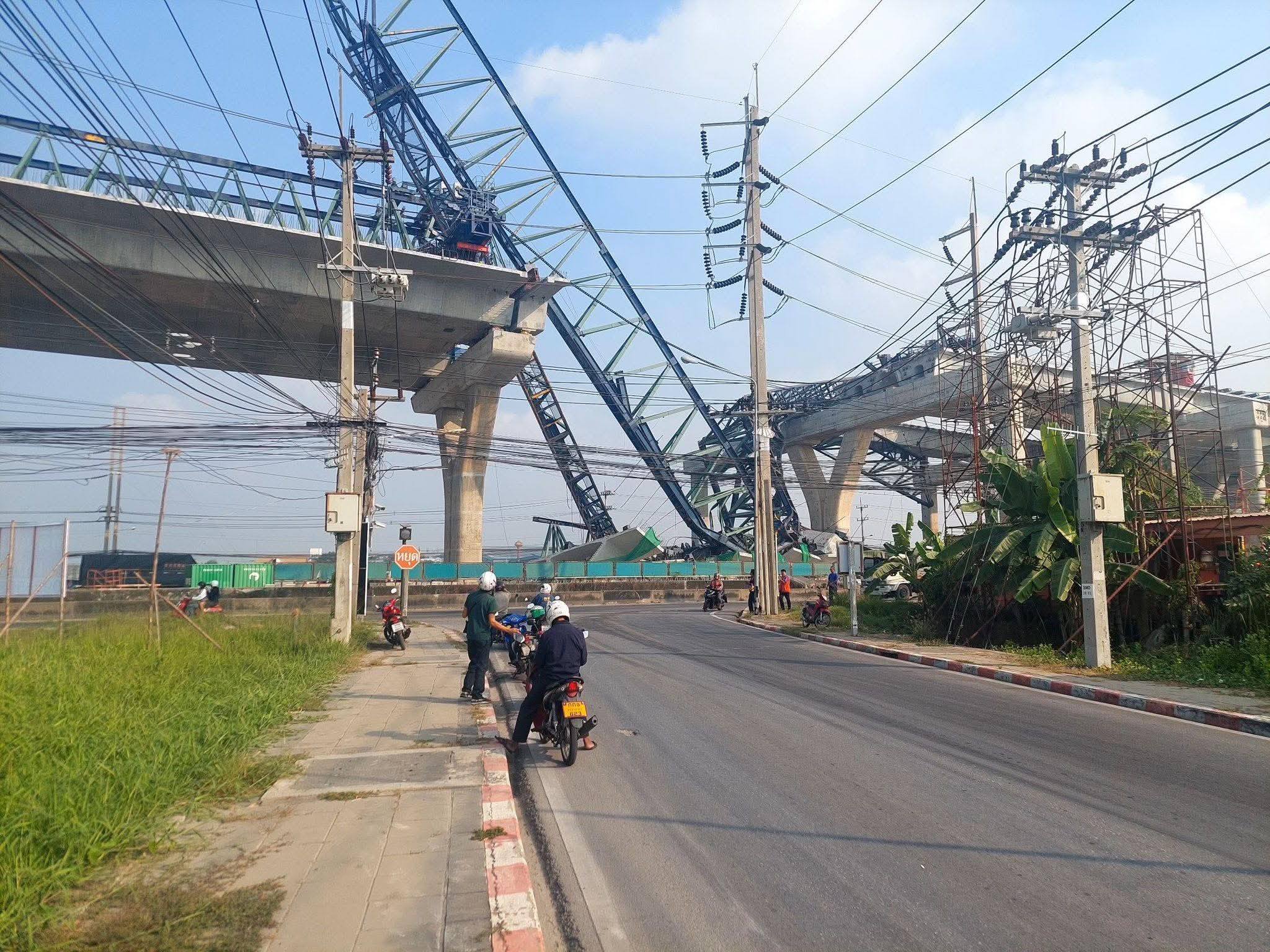 another crane thailand warped metal