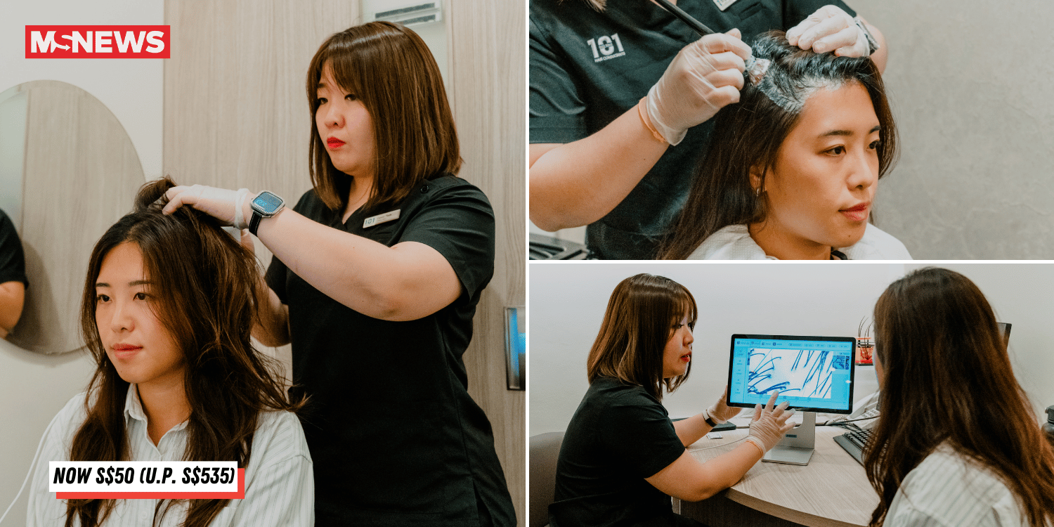 The Beijing 101 Tri-Action Scalp Revival Treatment is currently available at a limited-time CNY offer, just in time for the festive season.