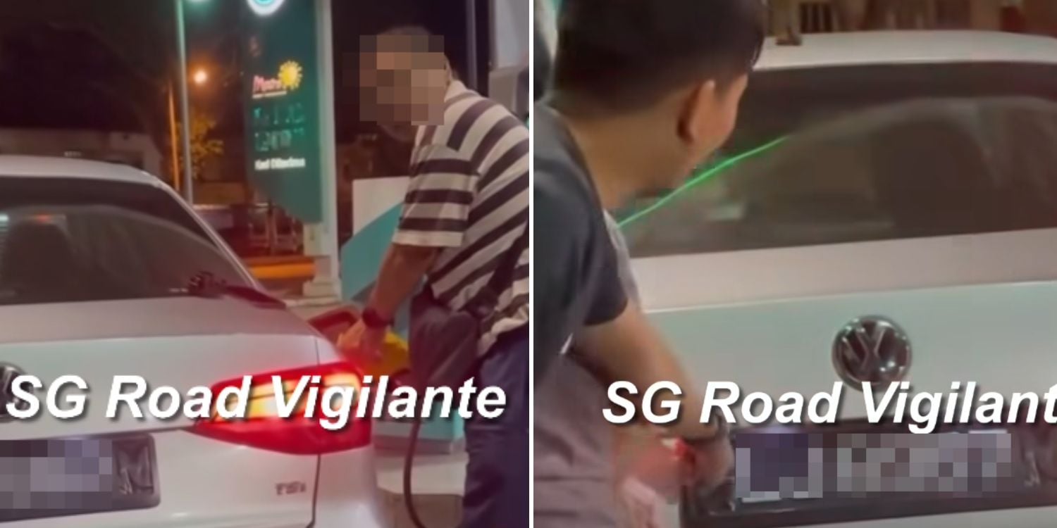 driver taped licence ron95