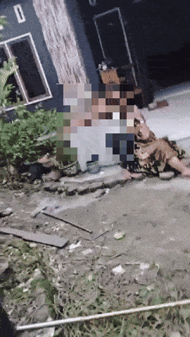 thief woman hostage indonesia