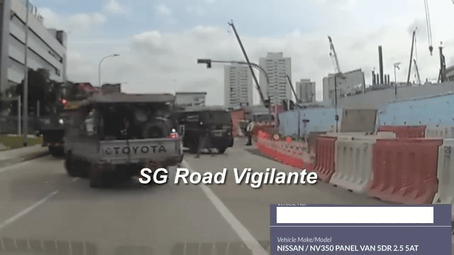 driver kicks hyundai