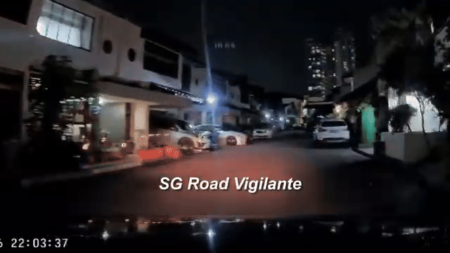 bump when running over cat