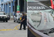 gunshots fired entertainment outlets