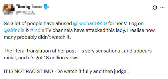 japanese woman india criticised comment 2