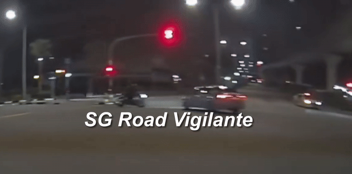 motorcyclist red bukit panjang