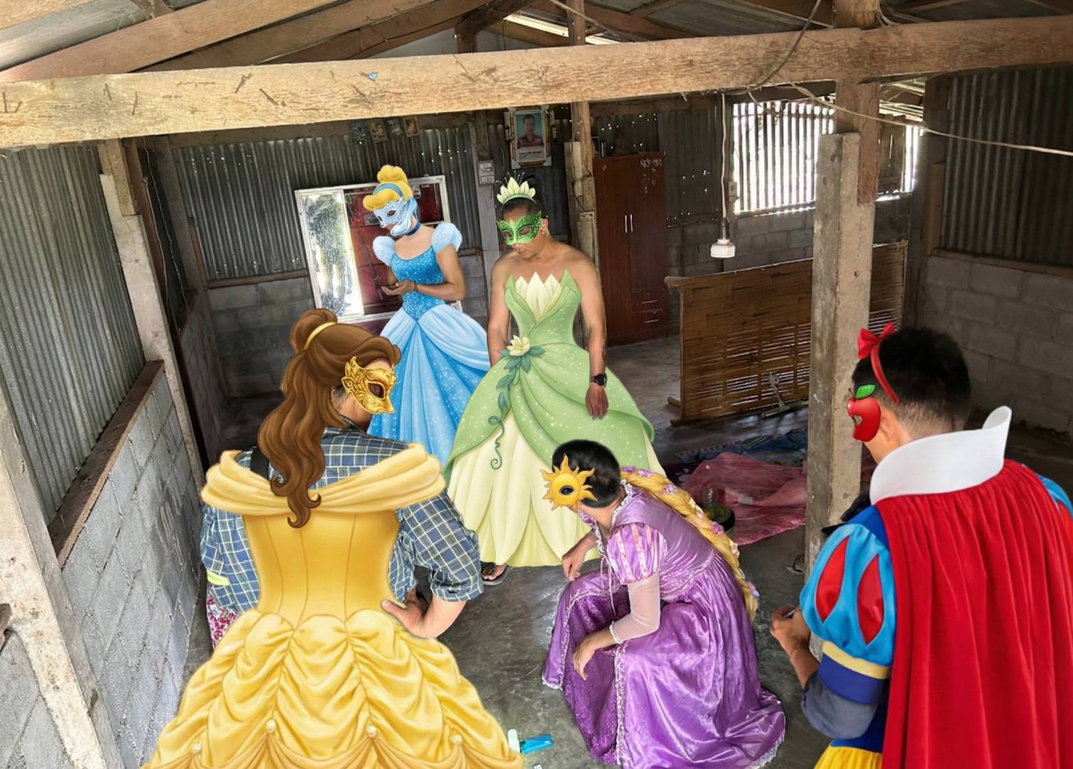 police disney princess arrest