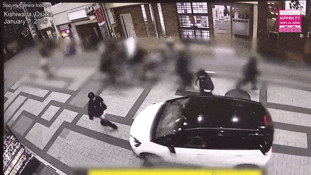 police hood fleeing vehicle 2