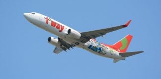 power bank t'way flight