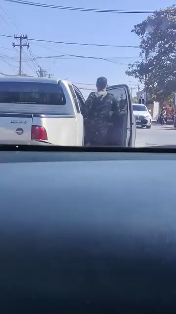 soldier road rage fatigues