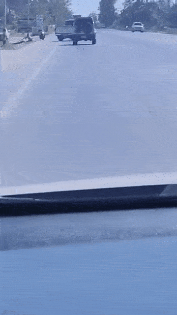 soldier road rage block