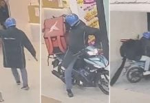 two armed men robbery