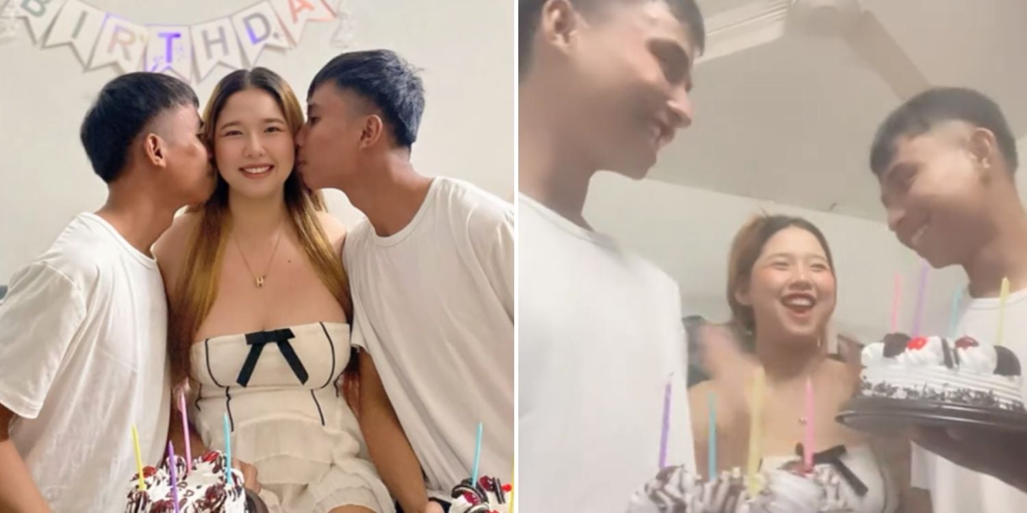 woman dating twin brothers