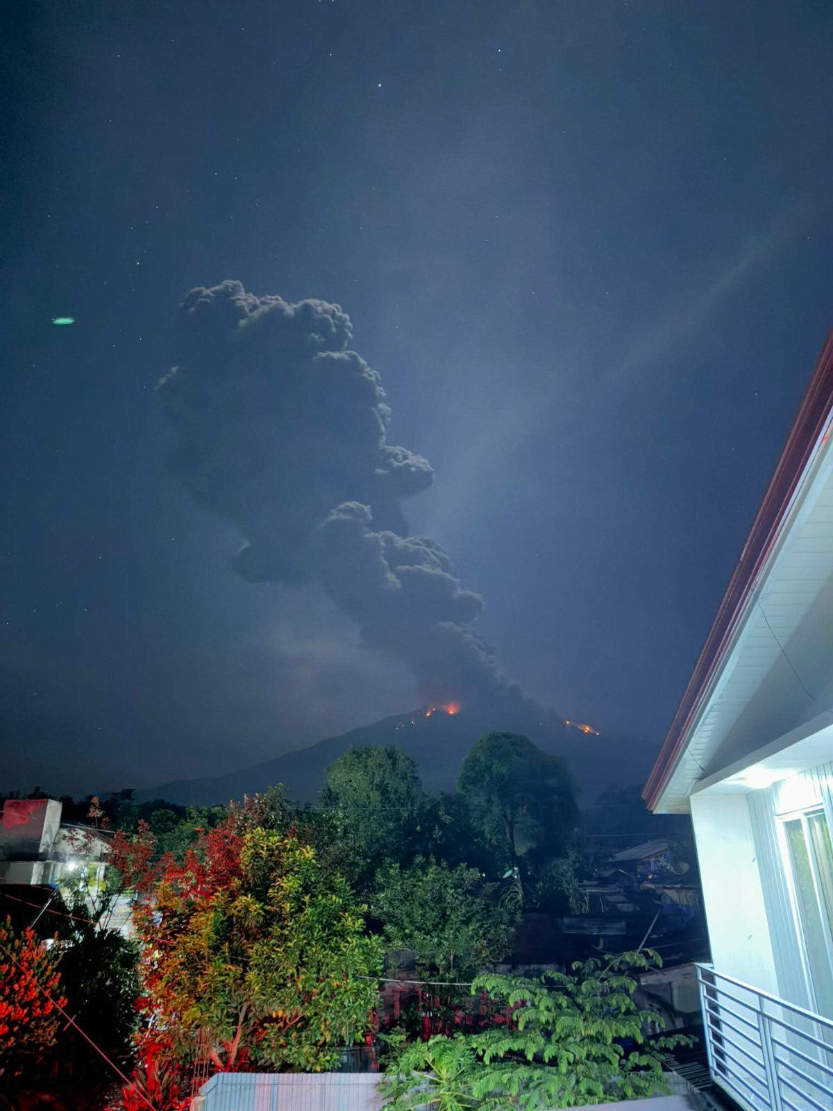 mt. kanlaon erupted