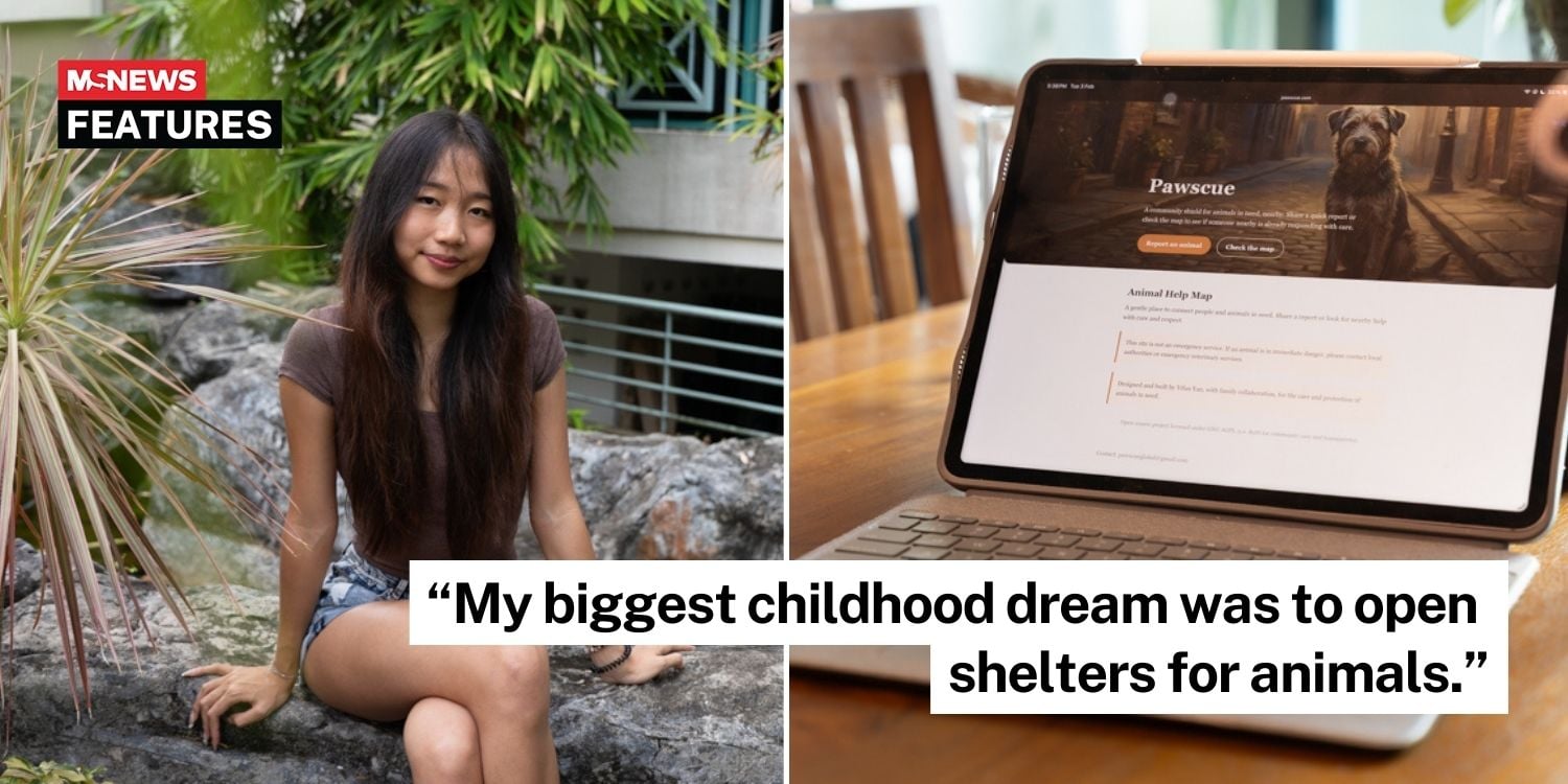 19-year-old Yan Yi Fan is no stranger to animal rescue, but her recent project of creating a new platform is a bold step for the student.