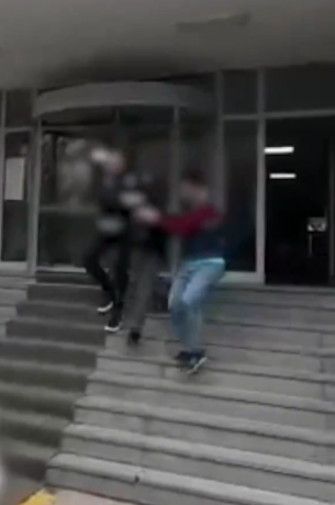 thief jewellery store donkey