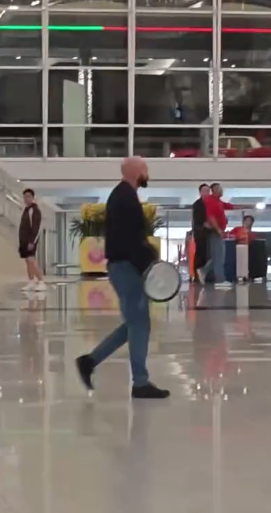 man check-in kiosks airport