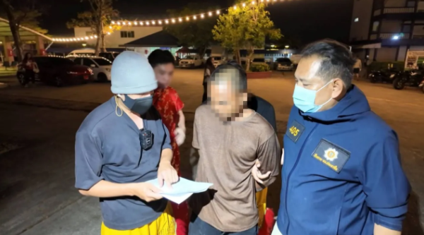 police lion dance thief