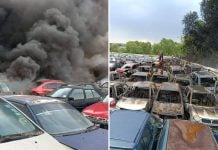 bushfire parking lot