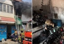 candles house fire thailand