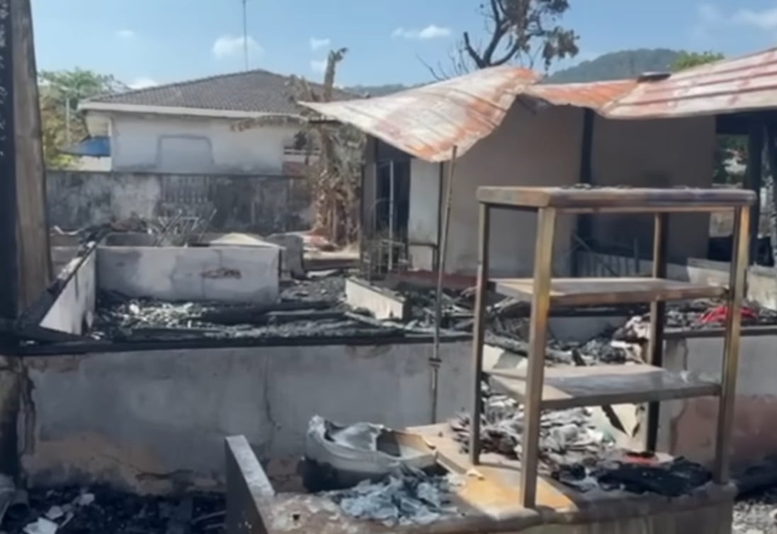 cat saves burning home neighbourhood