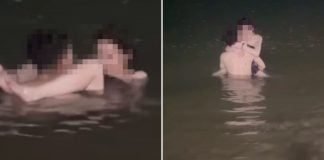 chinese couple intimate acts