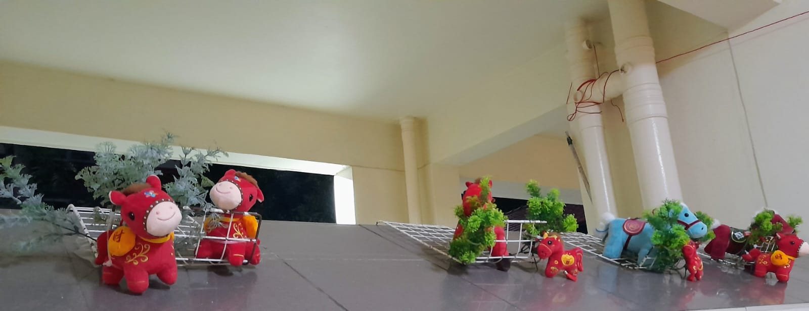 bishan cny decorations horses