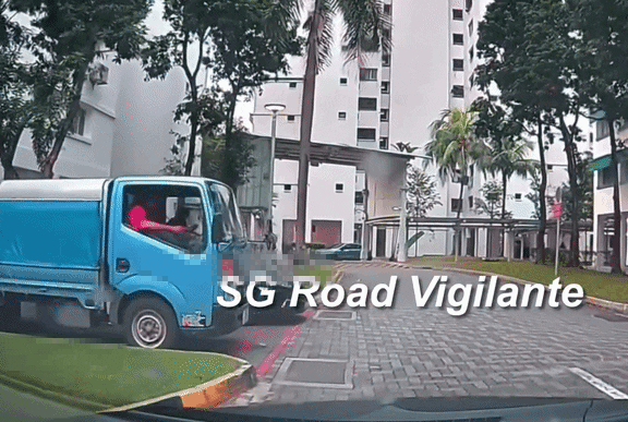 girl car carpark road