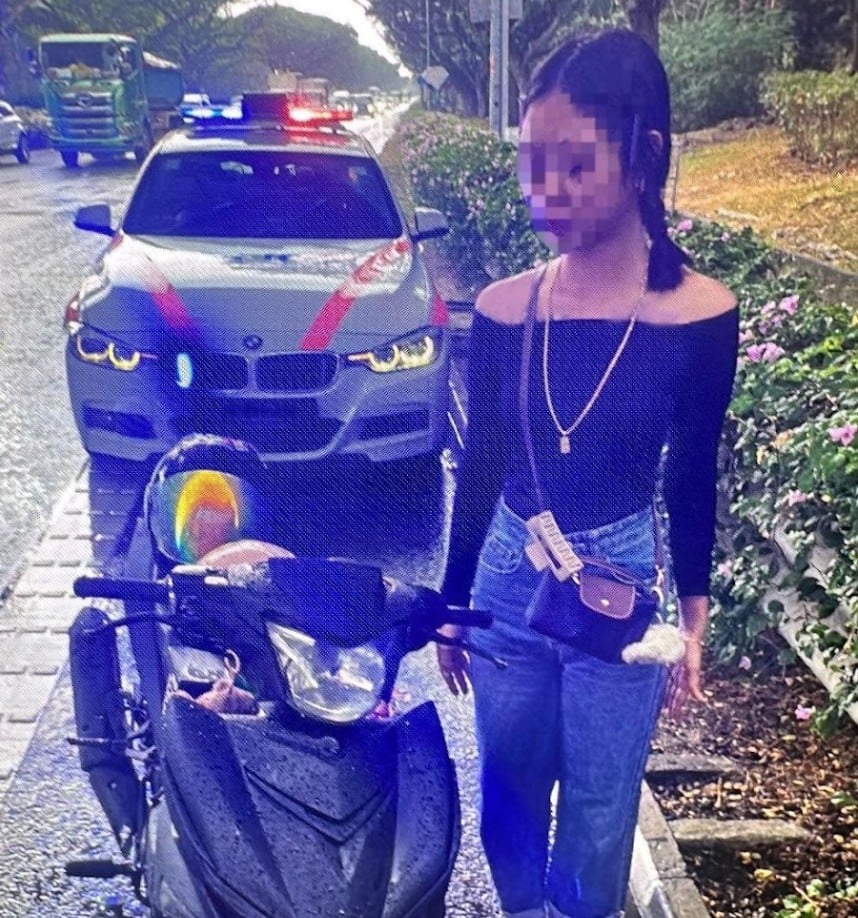 16-year-old deregistered motorcycle