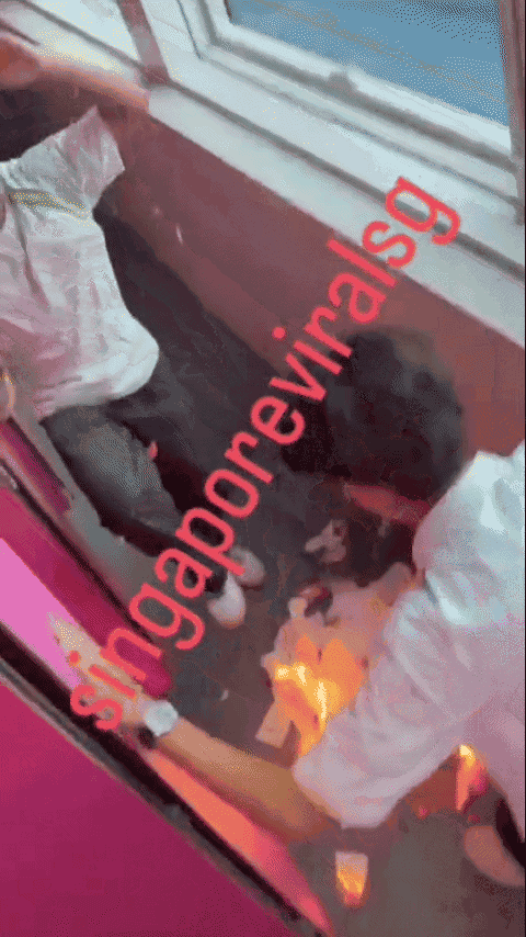 more students try to stop fire