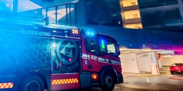 fire at kovan condo