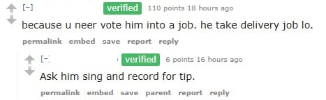 food delivery look left comment 2