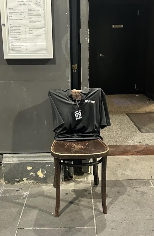 friend chair bar memorabilia 