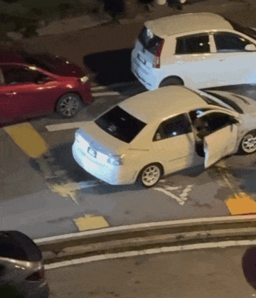 illegal parking trash