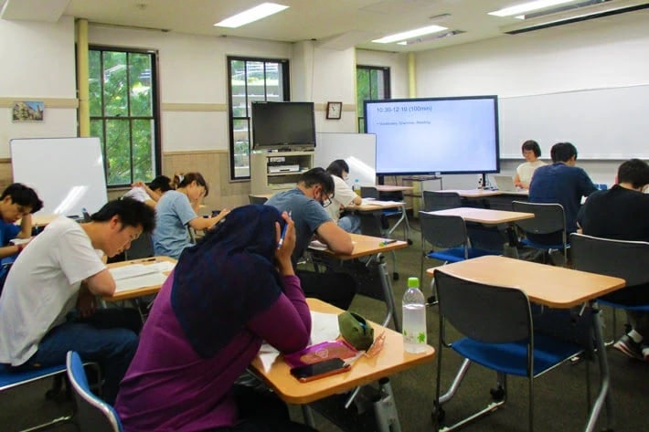 japan ban tourist jlpt test taker
