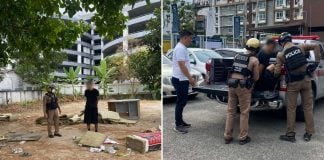 korean man stealing truck