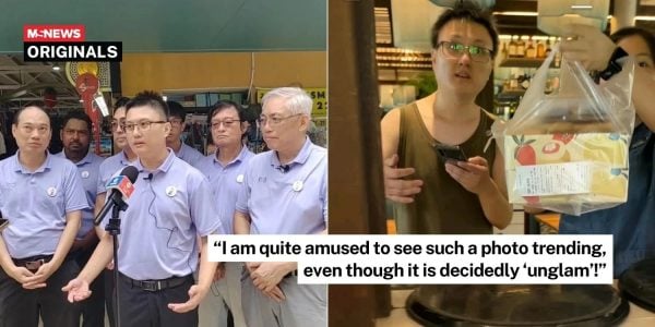 S'porean orders food at work only to have it delivered by 'look left, look right' politician