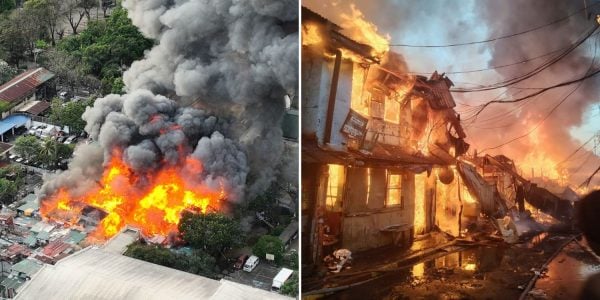 man sets own house fire