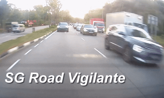 motorcyclist car overtaking