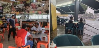 rain-drenched boys mamak stall