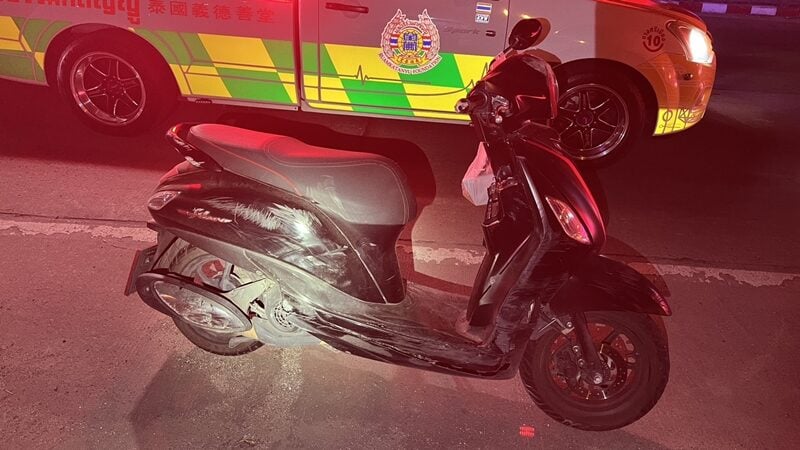 valentine's gift accident motorcycle damage