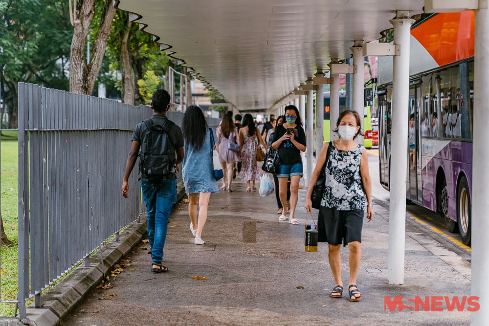 pedestrian footpaths singapore