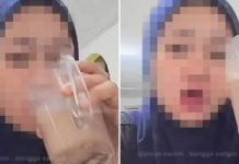 woman disrespecting ramadan