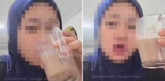 woman disrespecting ramadan