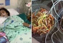 woman horseshoe crab salad