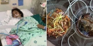 woman horseshoe crab salad