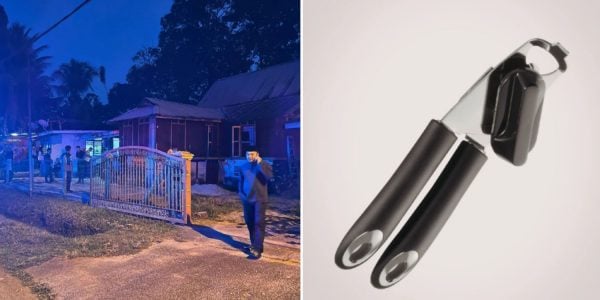 woman mother can opener