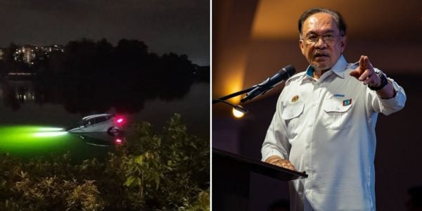 youths car sunk saved