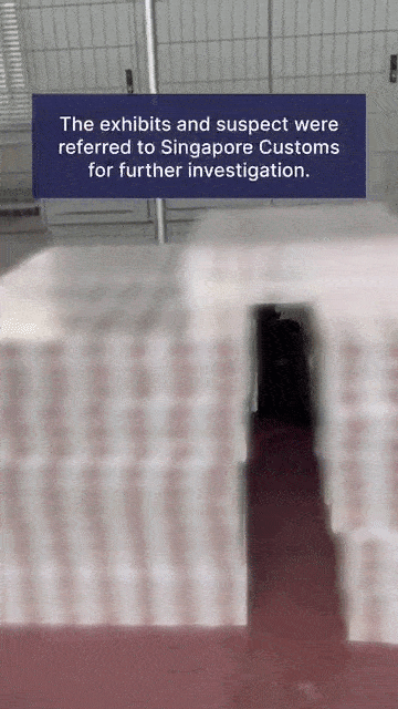 referred to Singapore Customs for further investigation