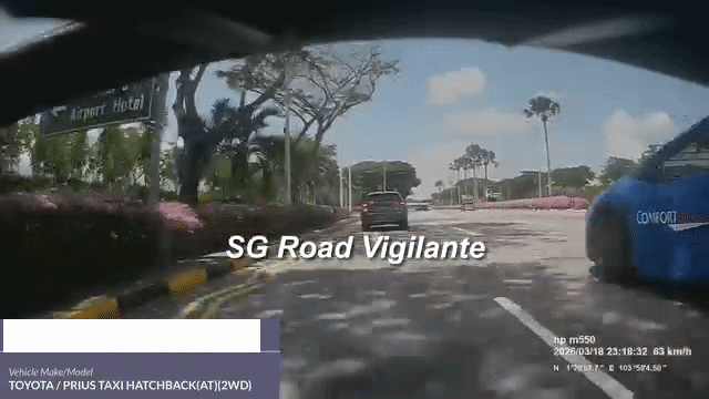 travelling along airport boulevard