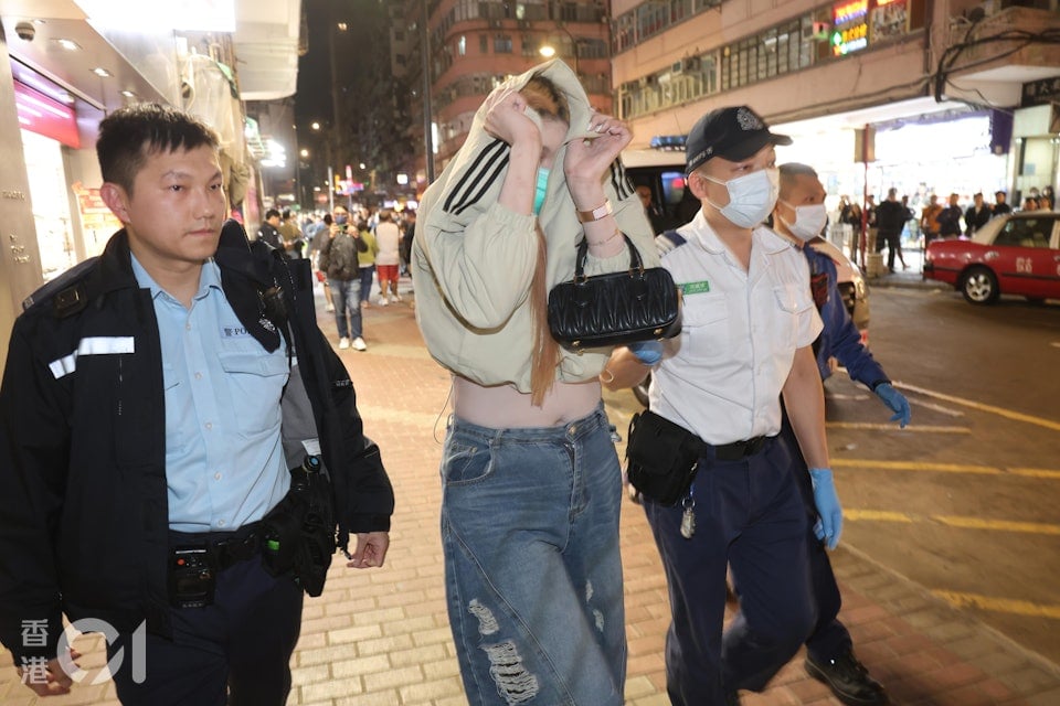 man transgender women brawl